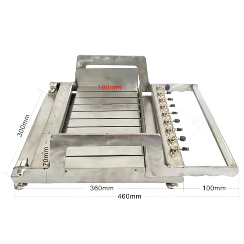 Commerciële Handleiding Chocolade Gitaar Cutter Zacht Snoep Snijmachine Voor Chocolade Cake Kaas Cake Zeep Bar Snijmachine