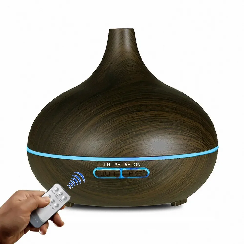 Remote Control Home Air Humidifier, Aromatherapy Essential Oil Diffuser, Large Capacity Electric Ultrasonic Aroma Diffuser,550ml