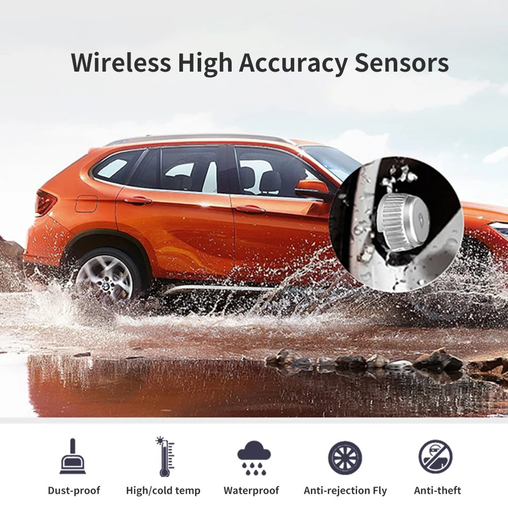 High precision Spy real-time D - огляд і ціна Hud Display With Tire Pressure