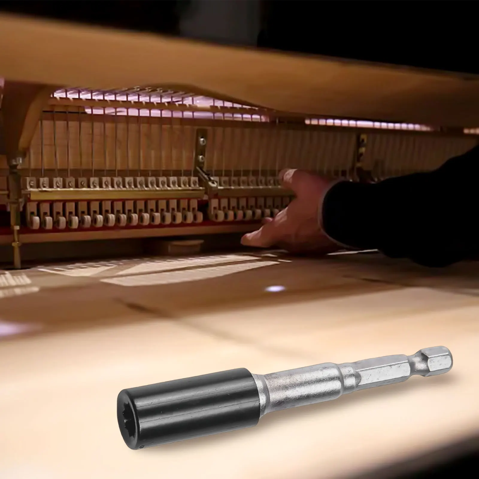 

Piano Octagonal Tuning Maintenance And Measurement Black Maintenance Measurement Octagonal Wrench Tuning Accuracy