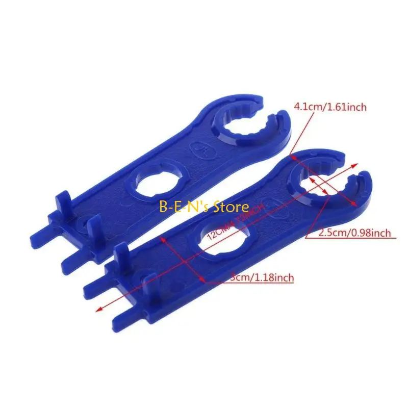 Y1ad 1 쌍 태양 커넥터 분리 도구 스패너 태양 광 렌치 도구