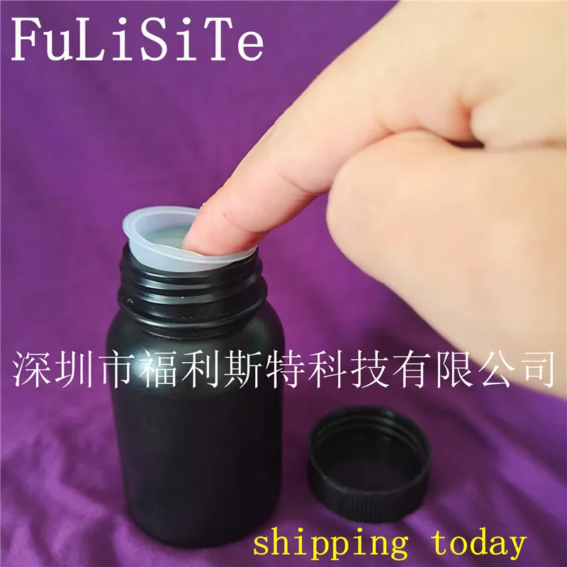 100ml black bottle Plastic wide mouthed bottle printer accessories generic