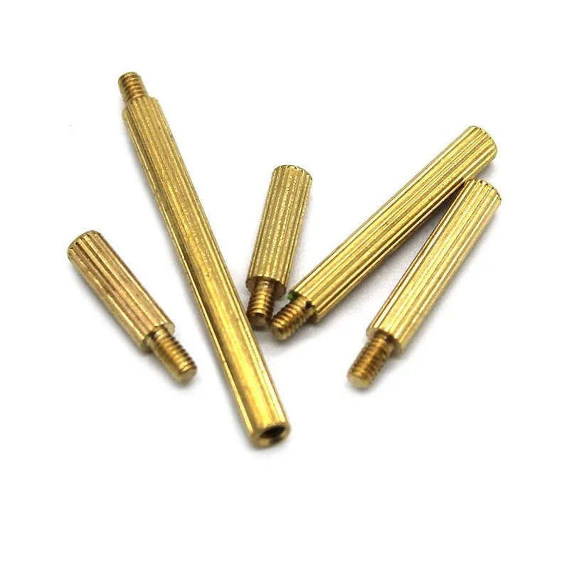 M2 Single Head Copper Column, Stud DIY Fastener, Car Shell, Column, Hardware Accessories, Threaded Isolation Column