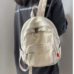 Canvas Women Small Backpack Vintage Feminina School Mini Backpack Women Bagpack Female Solid Girl mochilas маленький рюкзак