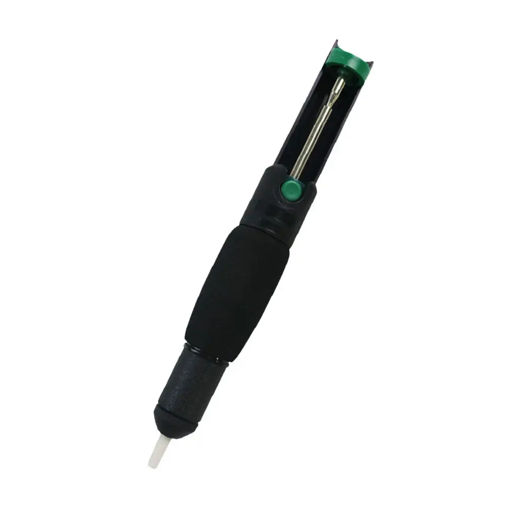 

Профессиональный ручной инструмент для удаления припоя Double Loop Strong Black: мощный экстрактор для удаления олова с нескользящей рукояткой