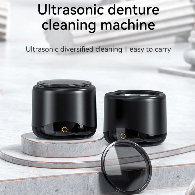 منظف بالموجات فوق الصوتية لأطقم الأسنان 42-45 كيلو هرتز المهنية آلة التنظيف بالموجات فوق الصوتية لجميع مجوهرات الأسنان الساعات المنزلية غسالة