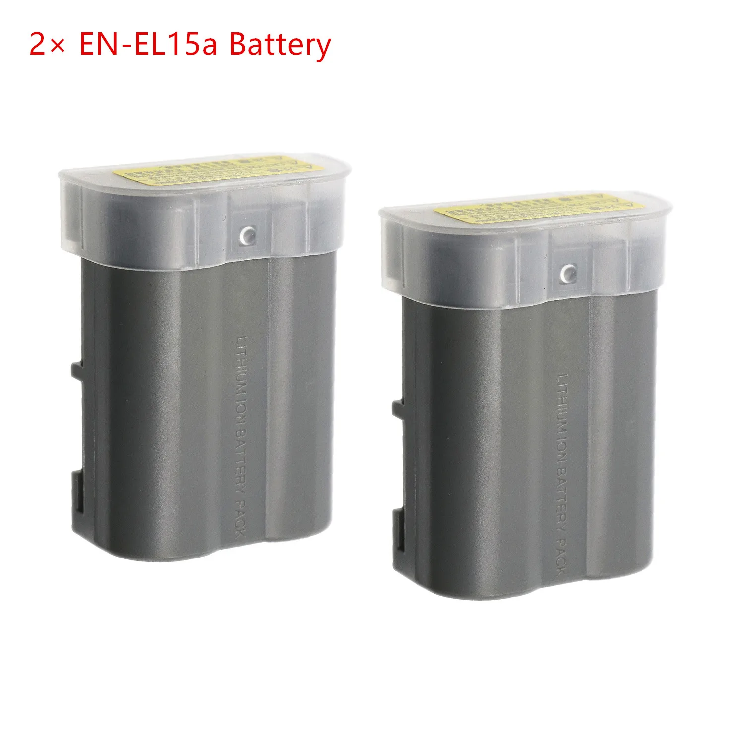 2 PCS EN-EL15A ENEL15A 1900mAh Battery For Nikon D600 D610 D750 D780 D800 D800E D810 D810A D850 Z5 Z6 Z7 Z6 II Z8 Digital Camera