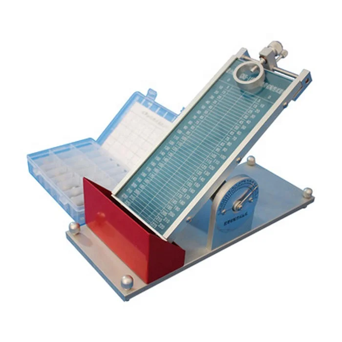 テープ初期粘着力試験機 初期粘着力ローリングボール試験機 ステンレス鋼ローリングボール初期粘着力試験機