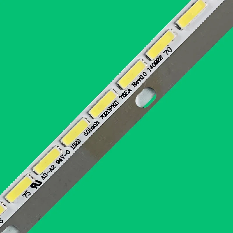 Imagem -05 - Lâmpada de Tira de Luz de Fundo Led para Vestel 50 7020pkg 72ea 76ea Rev1.0 Ves500unvl3d-s01-ves500unvl-s01 50fa8200