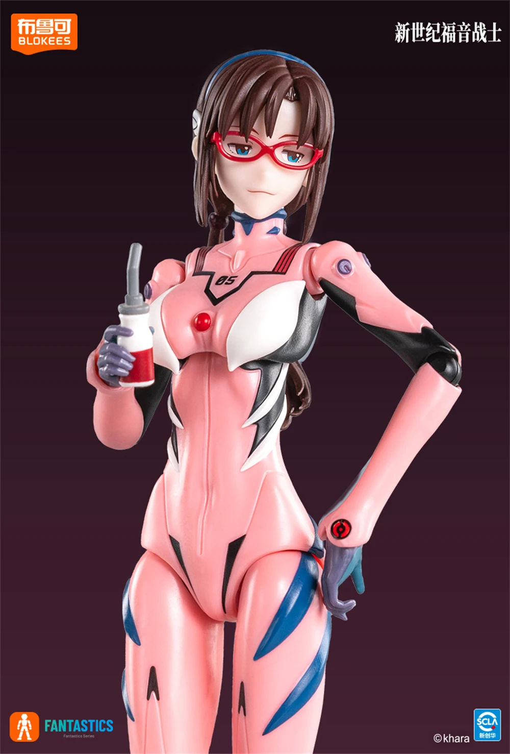 BLOKEES Original EVANGELION TYPE-00 TV 02 01 08 EVA00 NEON GENESIS EVANGELION Asuka Shinji Assembled Action Figure Anime Toys