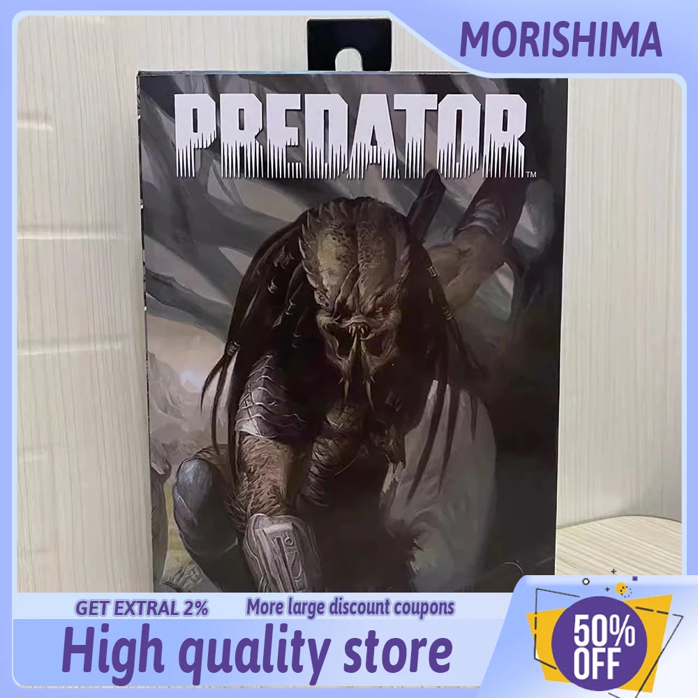 The Predators anime figures The Yautja Deluxe Edition Original NECA 51569 Action Figure Room Decoration Christmas Gift kids toys