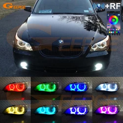RF Remote Bluetooth-Compatible APP Multi-Color RGB Led Angel Eyes Kit For BMW E60 E61 M5 520i 525i 530i 540i 545i 550i Pre LCI