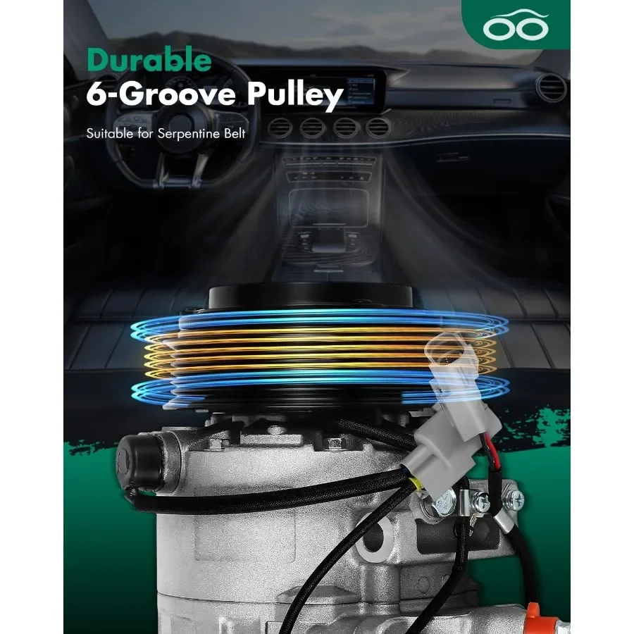 Raffreddamento rapido del compressore AC per Lexus LS430 4.3L 20012003 8832050101 8832050102