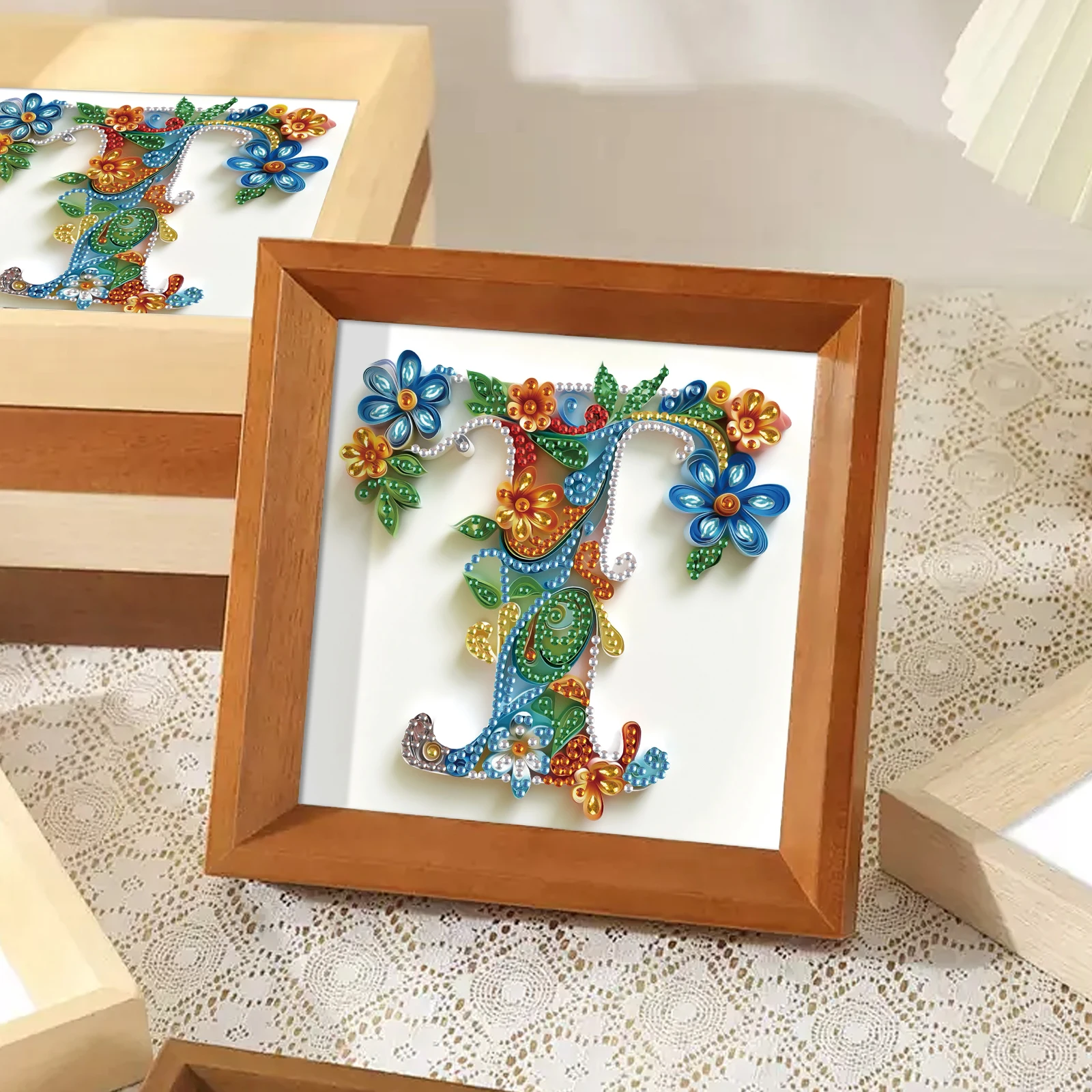 Speciaal gevormde diamantkunst - Art Craft Letter T recensie en prijs