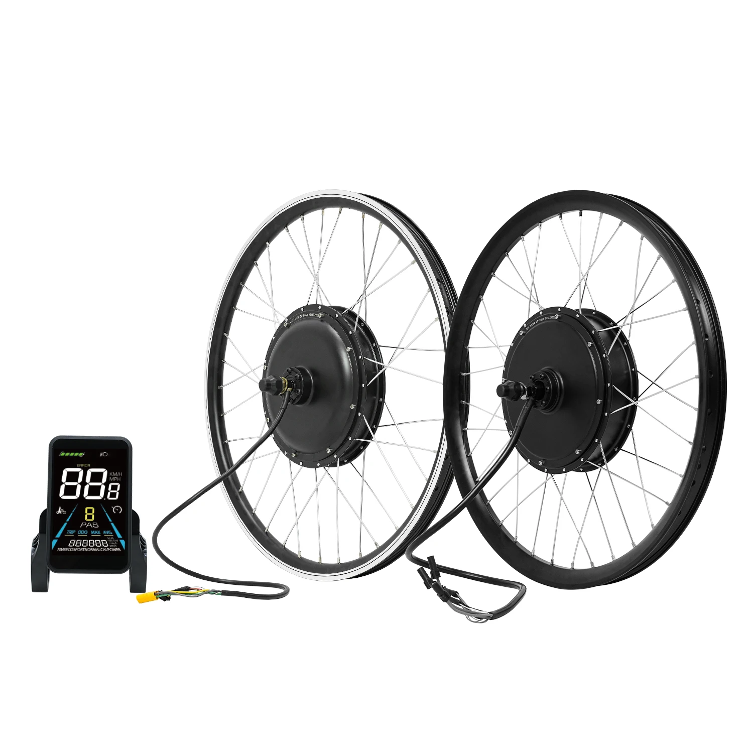 AliExpress ebike conversion Kit 52V 2000W ebike kit 72V 3000W Rear Motor Wheel Hub Motor 1.75- 3.0Tire Electric Bicycle Bike Conversion Kit