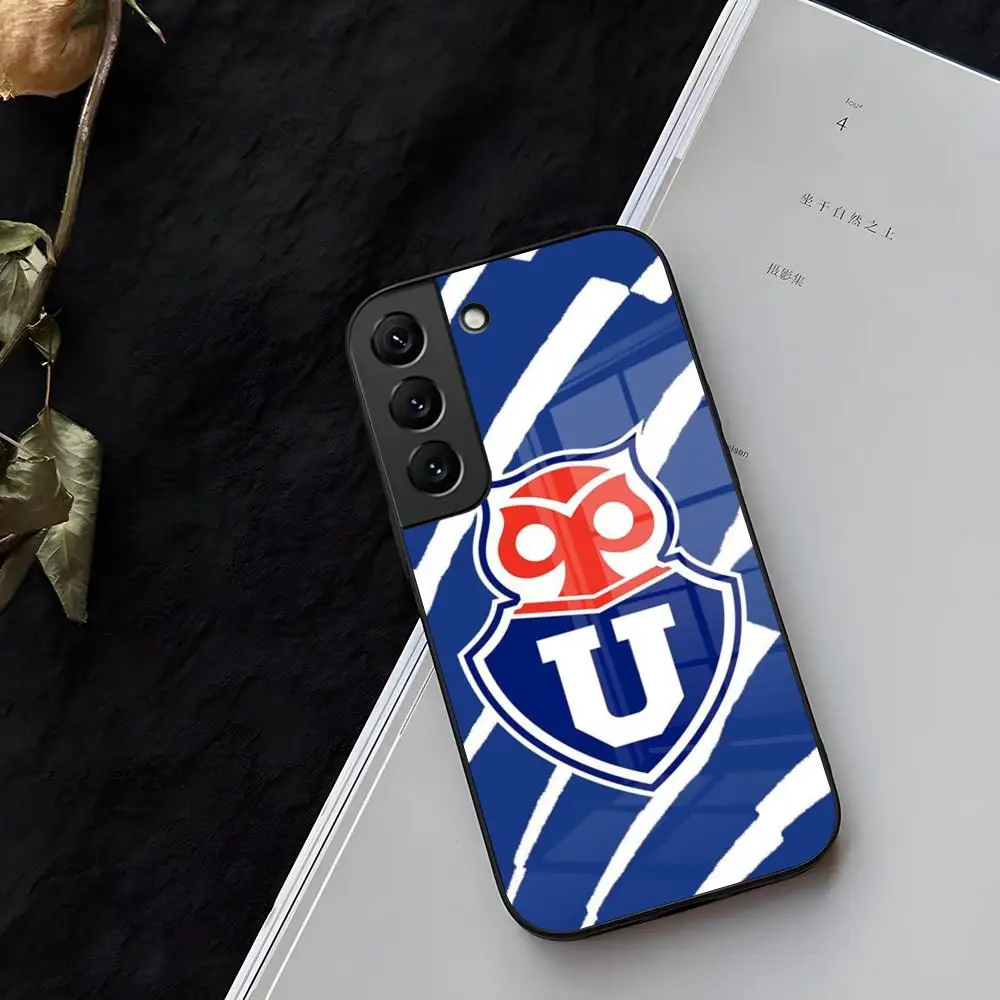 

Chile U-University Phone case Glass for Samsung Galaxy S21 S22 S20 S24 S23 Ultra Fe Plus A16 A34 A54 A24 A52 Coque