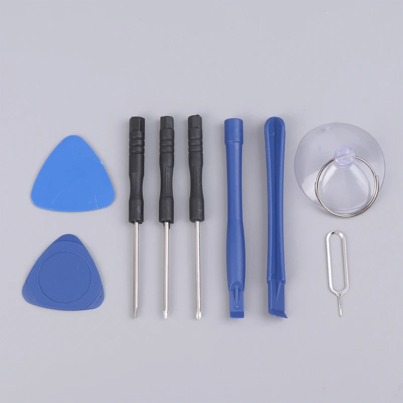 9Pcs/Set Mobile Phones Opening Screen Pry Bar Repair Tool Kit SmartPhone Disassemble Screwdriver Sets Dismantling Tool For Phone