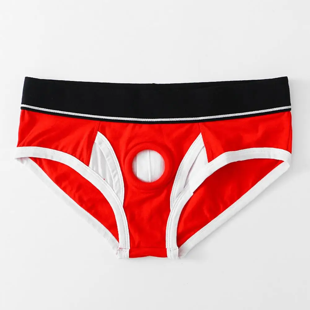 سراويل داخلية للرجال مع حقيبة ثلاثية الأبعاد مريحة تناسب سراويل داخلية عالية المرونة قابلة للتنفس ملابس داخلية ذات أسلاك ناعمة للرجال