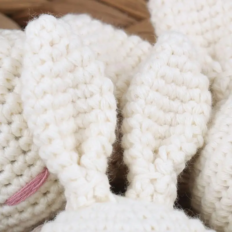 أرنب راتل لعبة الكروشيه الخرزة هوة كليب DIY اكسسوارات الطفل المنتج P31B #4