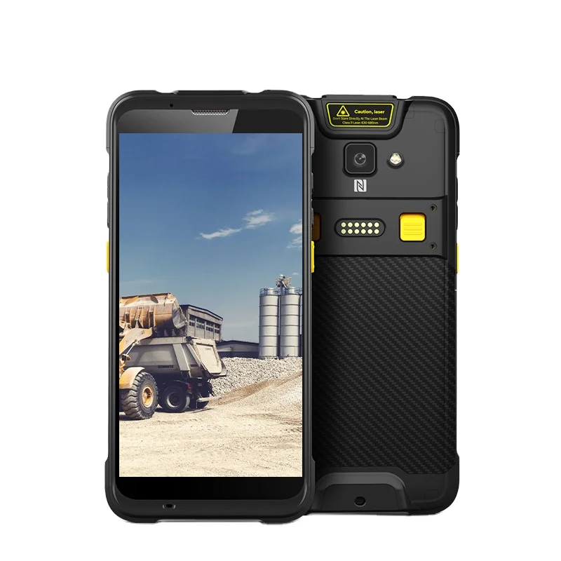 

5.5inch 3+32GB Android 9.0 Rugged Handheld Android Barcode PDAS PDA With 1D 2D Scanner