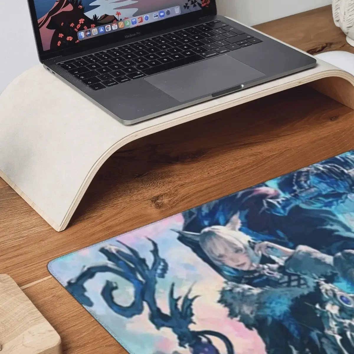 Final Fantasy XIV Endwalker Large Mouse Pad Computer Keyboard Mouse Mat Gamer PC Laptop Desk Mat Office Accessories Table Mats