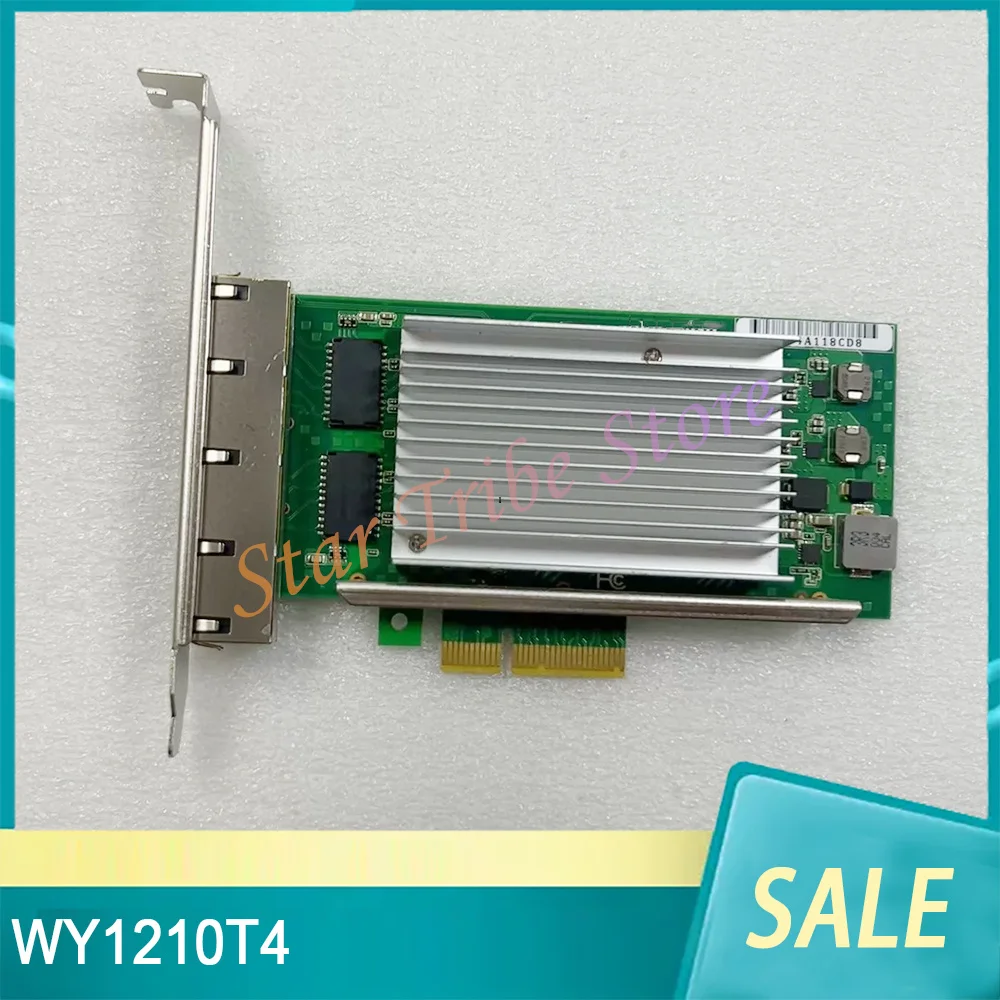 WY1210T4 4 Port Gigabit Network Card PCI-E Interface