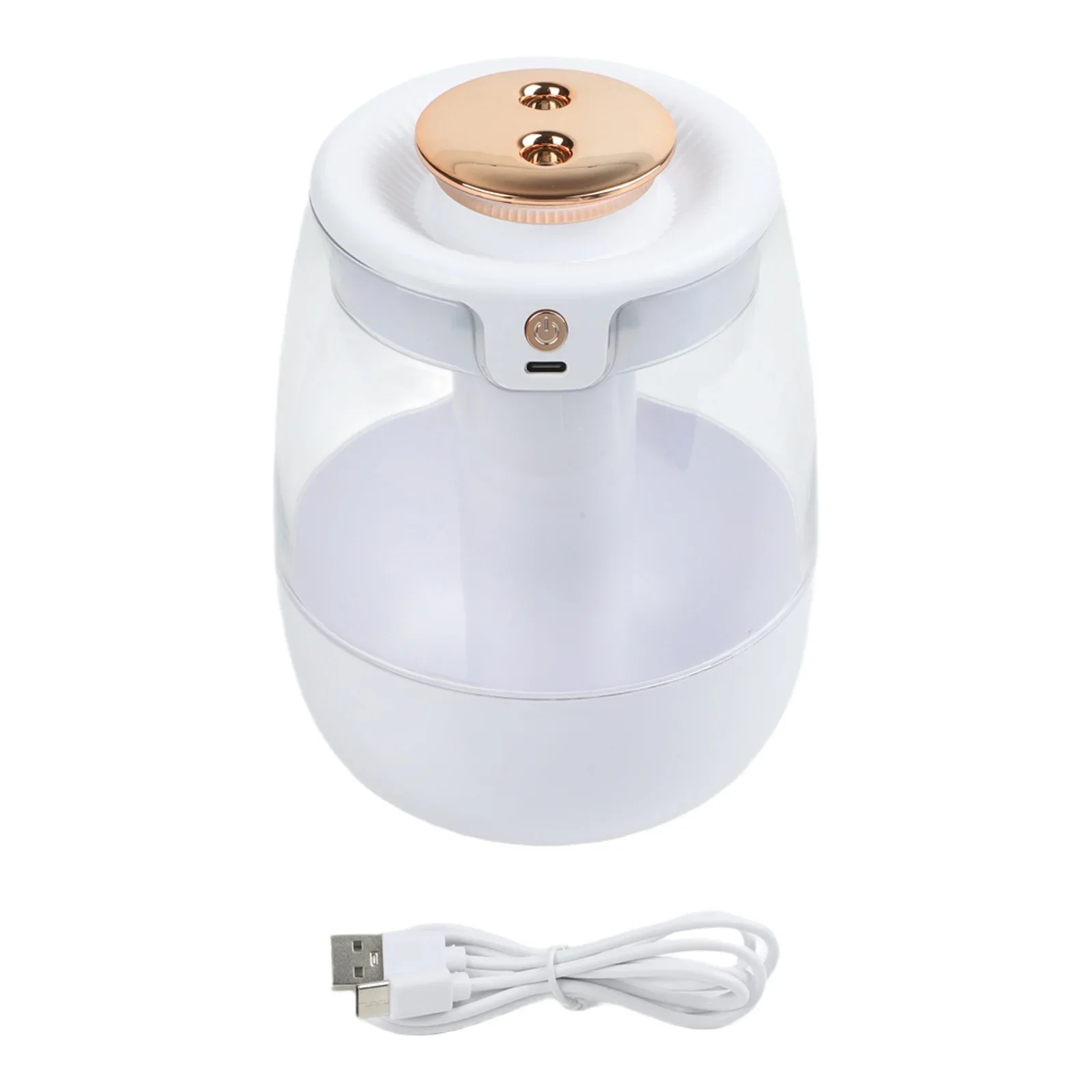 360 Coverage Desktop Humidifier DC5V 2A Power High-frequency Oscillation USB Desktop Humidifier Humidifier Home