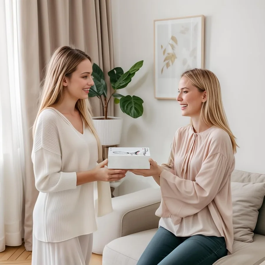 Ferramenta para cuidados com a pele, dispositivo elétrico de levantamento facial para remoção de rugas, branco