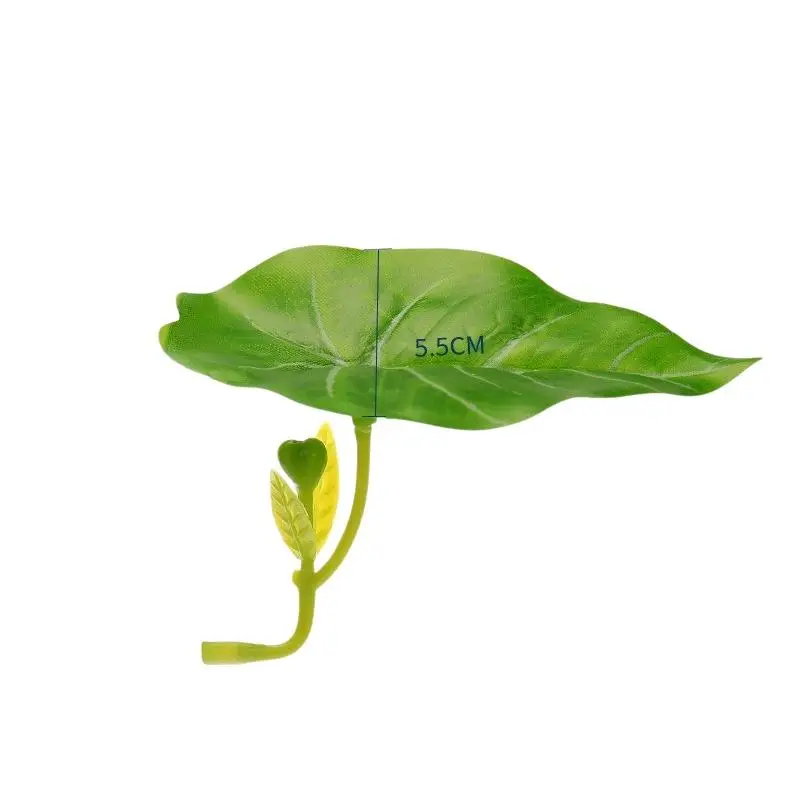 Green Leaf Rest Hammock 1 Pc Betta Fish Comfort Aquarium Safe Reduce Stress Sleep Bed For Fish Tank HabitatHot