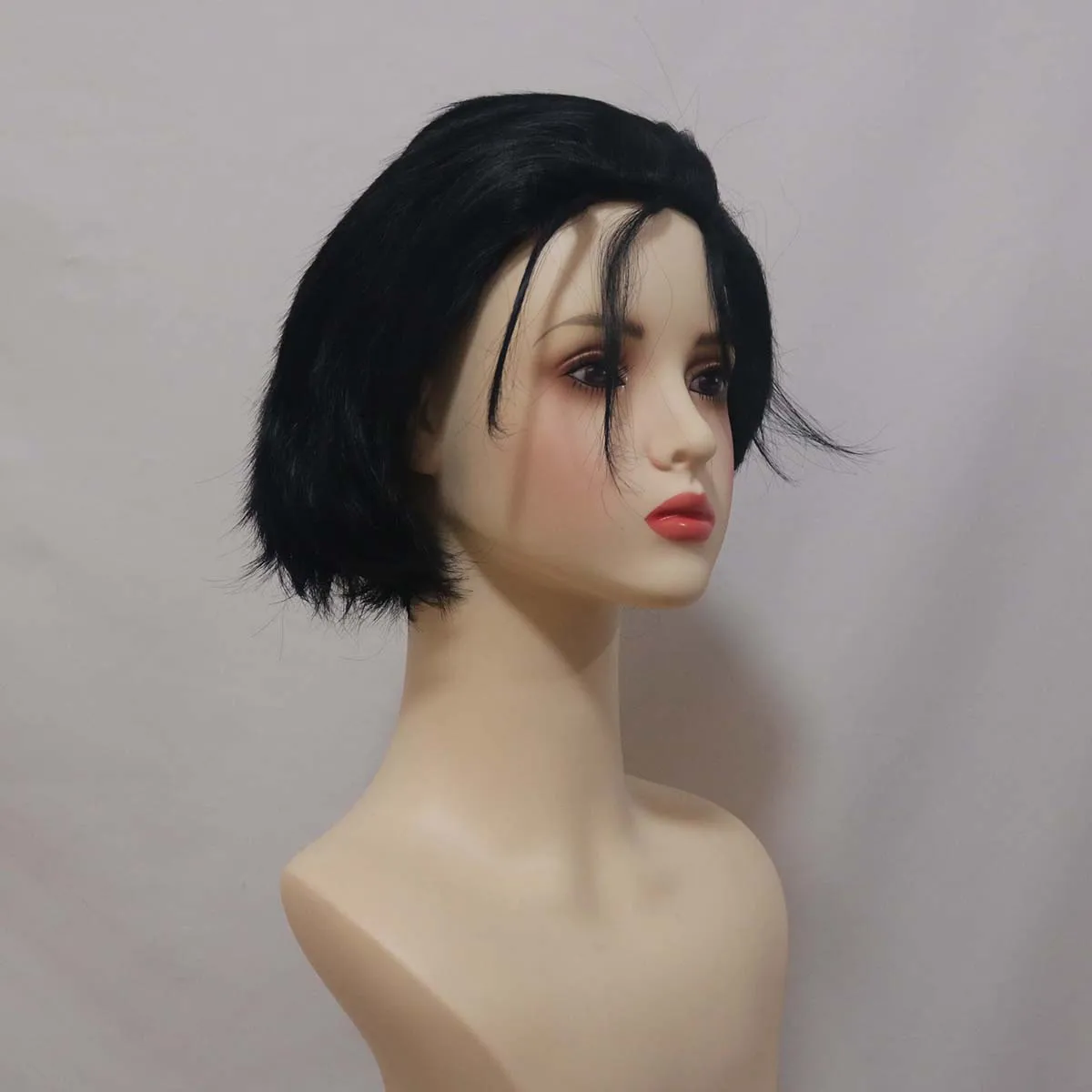 Men's Anime Steins Gate Cosplay Okabe Rintarou Black hair Wig