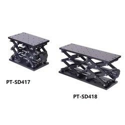 PT-SD418 Manual Lab Jack Z-axis Lift Stage Optically Mobile Stage