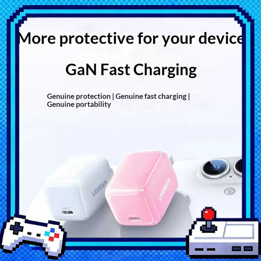 ugreen-cd272窒化ガリウムアダプターは新しい充電電力に対応します。-窒化ガリウム充電器、携帯電話急速充電器