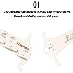 Fahrradstromverkessten Régua, Reparaturwerkzeug aus Edelstahl, Berg- und Straßenfahrradkette, Messung des Schraubdurchmessers 6 Hauptverkauf Elektrischer Leichter Schlüsselbund - №2