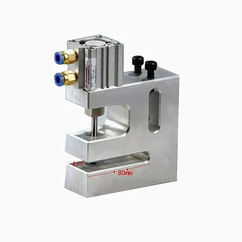 Sma.ll Round Punch Hole Size 10MM  Feeding Width 80mm Ga.ntry Ha.ndle Sha.pe Puncher