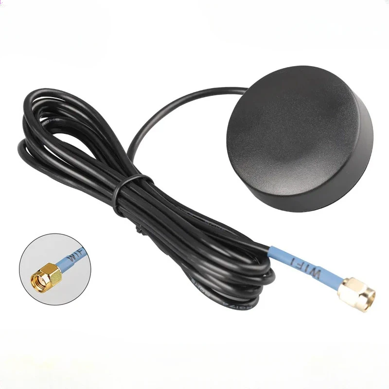 2.4G 5.8G WiFi Dual Band Antenna Long Range Amplifier Outdoor Waterproof Cabinet Antenna 5dBi High Gain Signal Booster RP-SMA