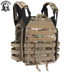 SINAIRSOFT JPC Tactical Vest 2.0 Jumpable Plate Carrier Lightweight Combat Hunting Zip-on Molle Airsoft Paintball Hunting Vest