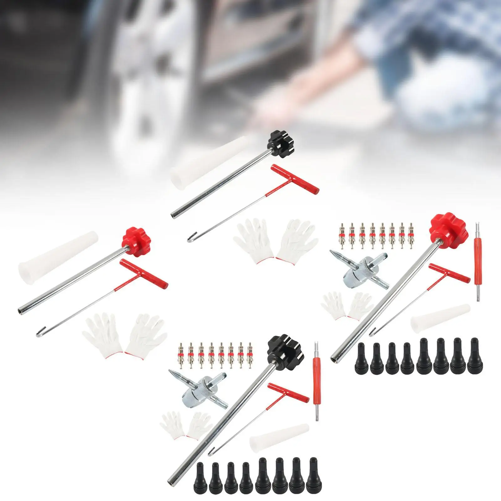 Quick Change Tire Valve Tool Kit Installer Tool Versatile Practical Installation