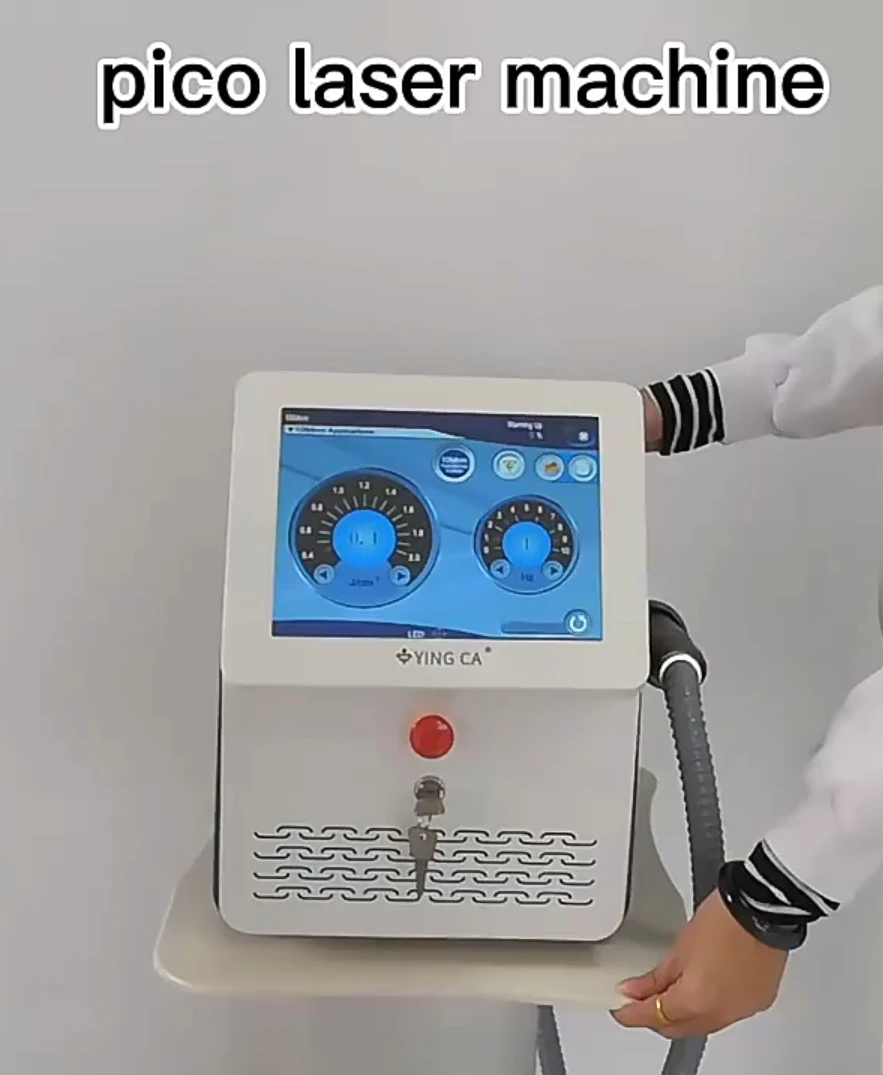 2024 Picosecond Q Switched Nd Yag Laser Tattoo Removal Machine Carbon Peeling Pico Laser Tattoo Remove machine