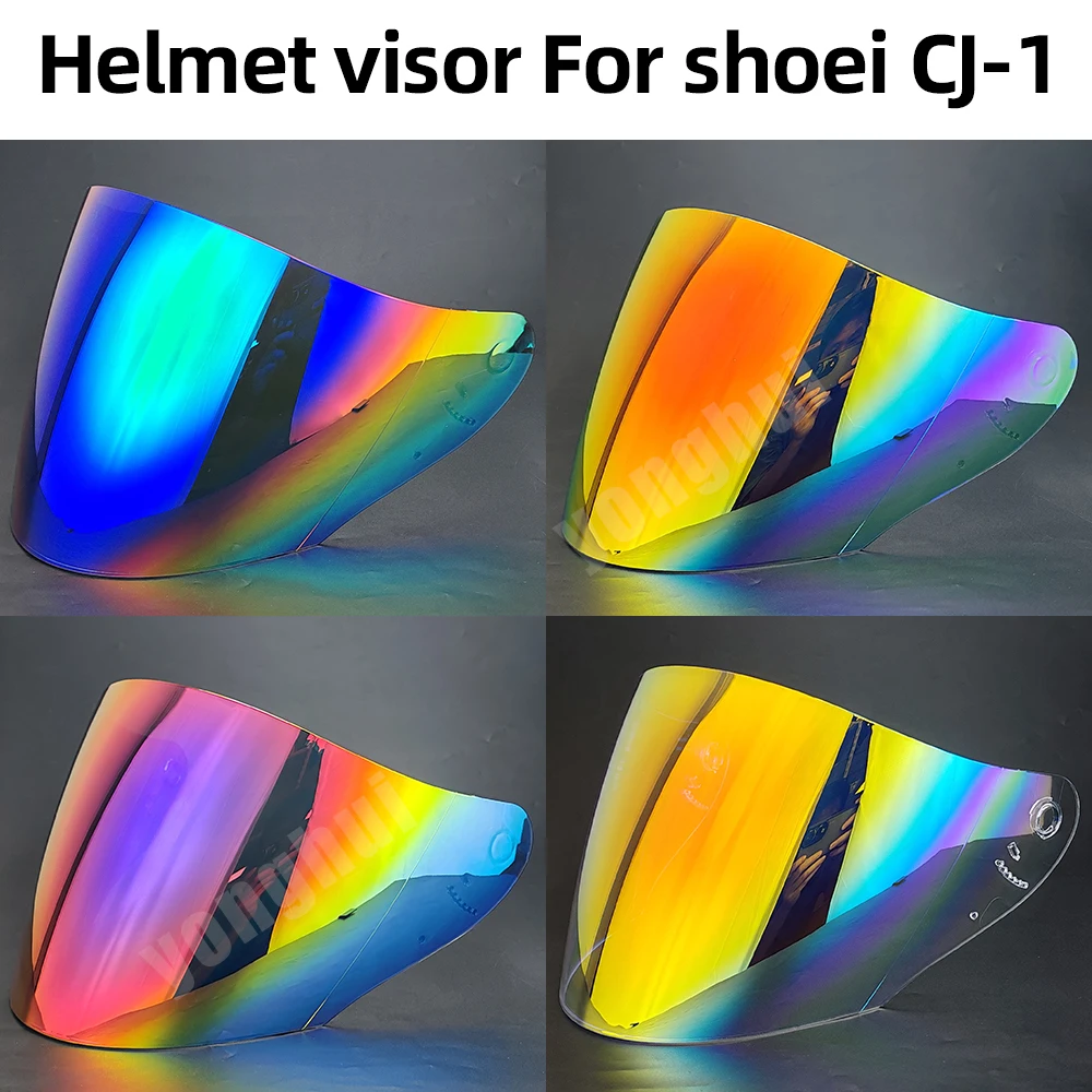 

Helmet visor For shoei cJ-1 Motorcycle cool dazzling HD lenses accesorios para motos motorcycle Full face helmet mask