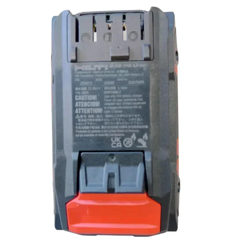 100%Original 5200mAh for HILTI NURON 22V TE4-22 TE6-22 SD5000-22 SF6H-22 SIW4-22 SIW6-22 SIW8-22 Electric Tools Battery Charger