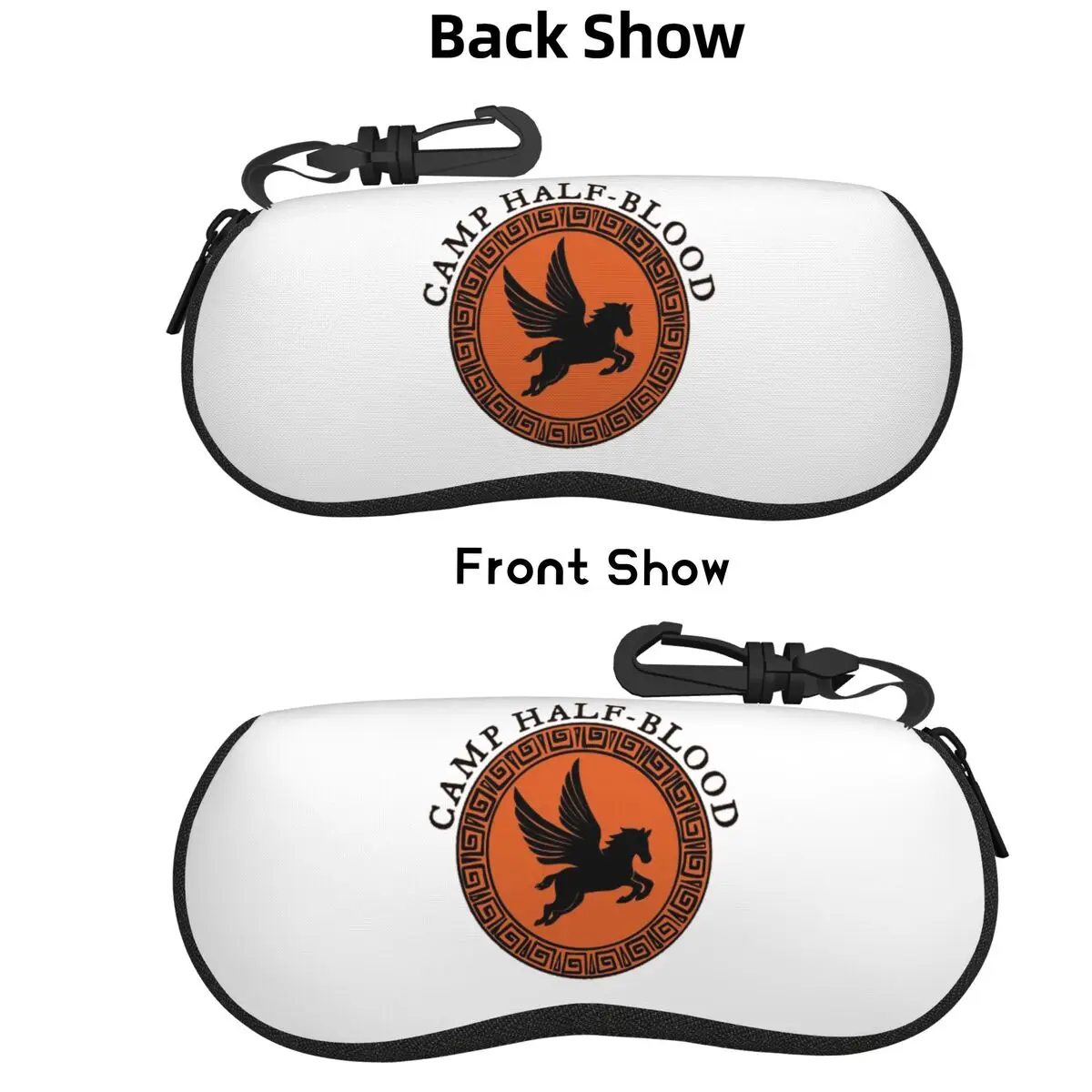 

Camp Half Blood, Camp Half Blood Logo Active Shell Футляр для очков Портативная коробка для солнцезащитных очков Женская и мужская мягкая сумка для очков