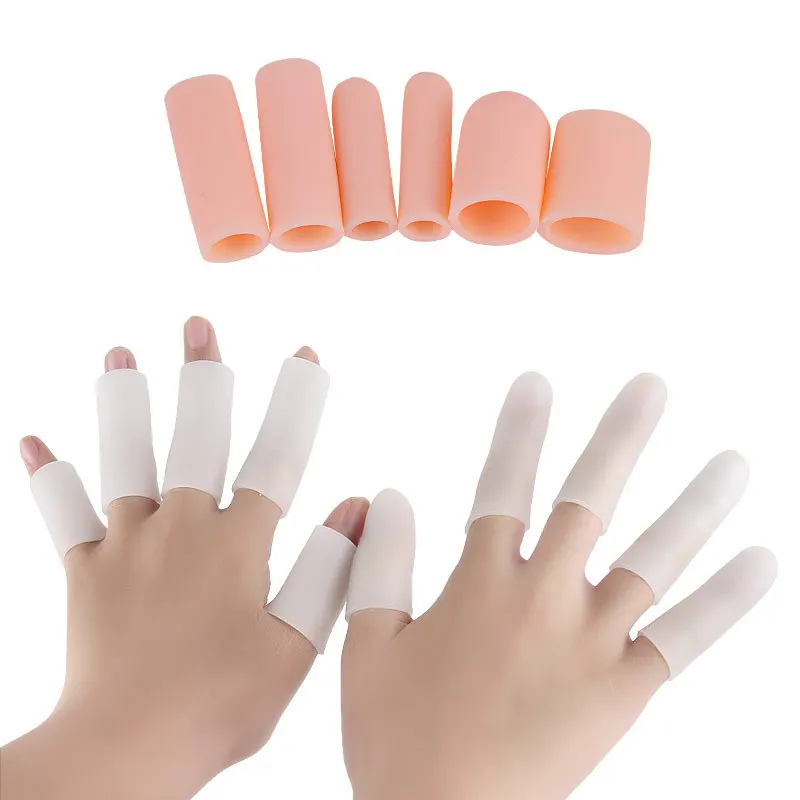 

5pcs Silicone Toe Separator Finger Protector Applicator Soft Corn Callus Remover Bunion Corrector Pedicure Tools Foot Care Tool