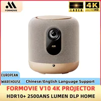 Formovie Fengmi V10 4K Laser Projector MEMC HDR10 2500ANSI Lumens Home Cinema Portable Bluetooth Audio System Smart Theater