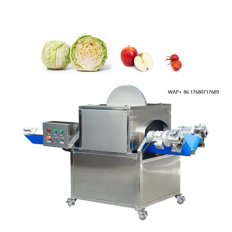 

Промышленная коммерческая полностью автоматическая многофункциональная машина для нарезки фруктов, овощей и томатов из нержавеющей стали
