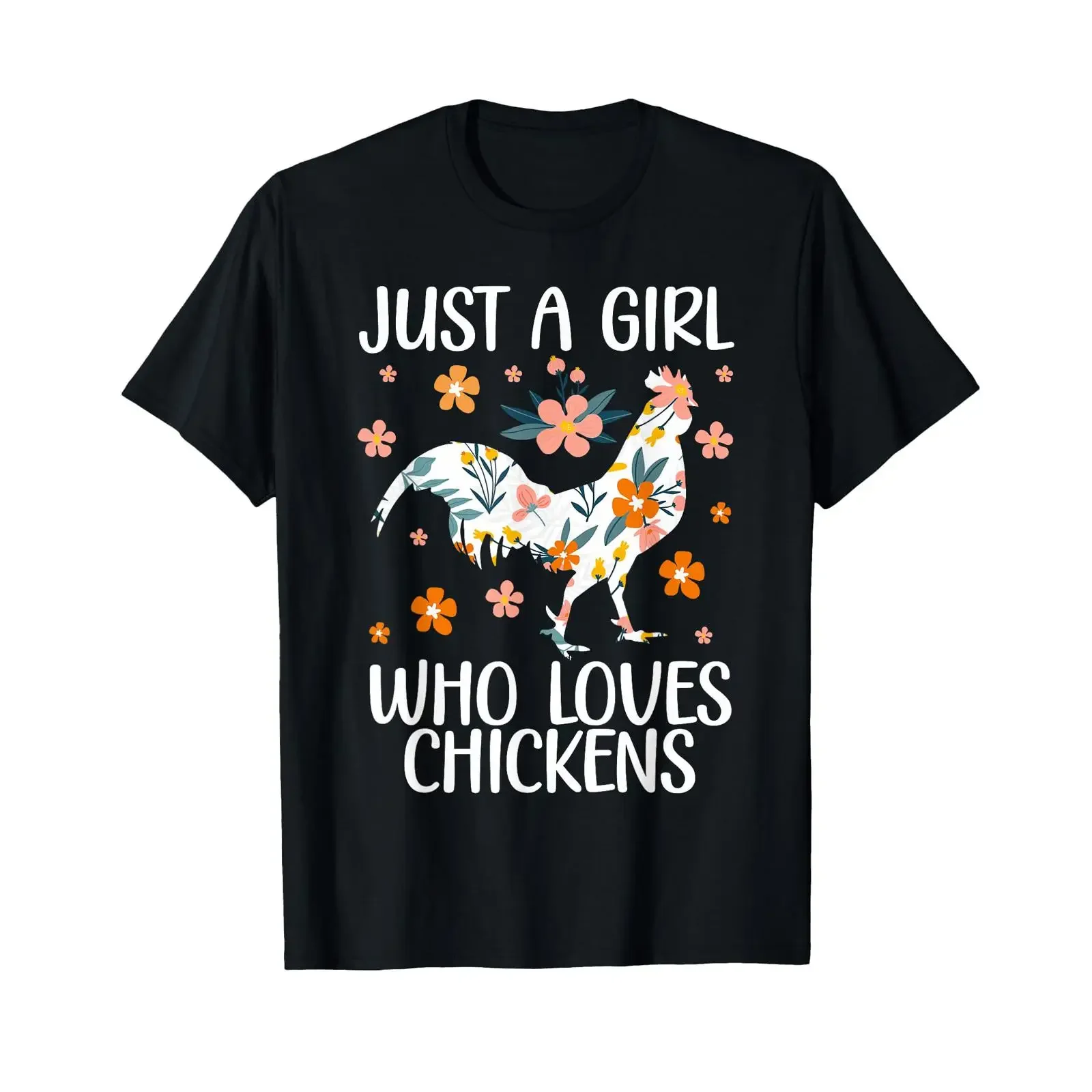 Funny Chicken Art For Girls Women Chick Flock Farmer T Shirt vintage Washed Unisex Comfortable Casual Top For Everyday Wear