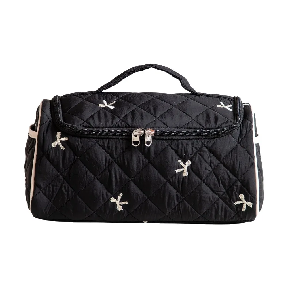 

Portable Travel Cosmetic Bag Large Capacity Anti-Scratch Hair Dryer Storage Bag Shockproof Dustproof Women Toilet Wash Bag