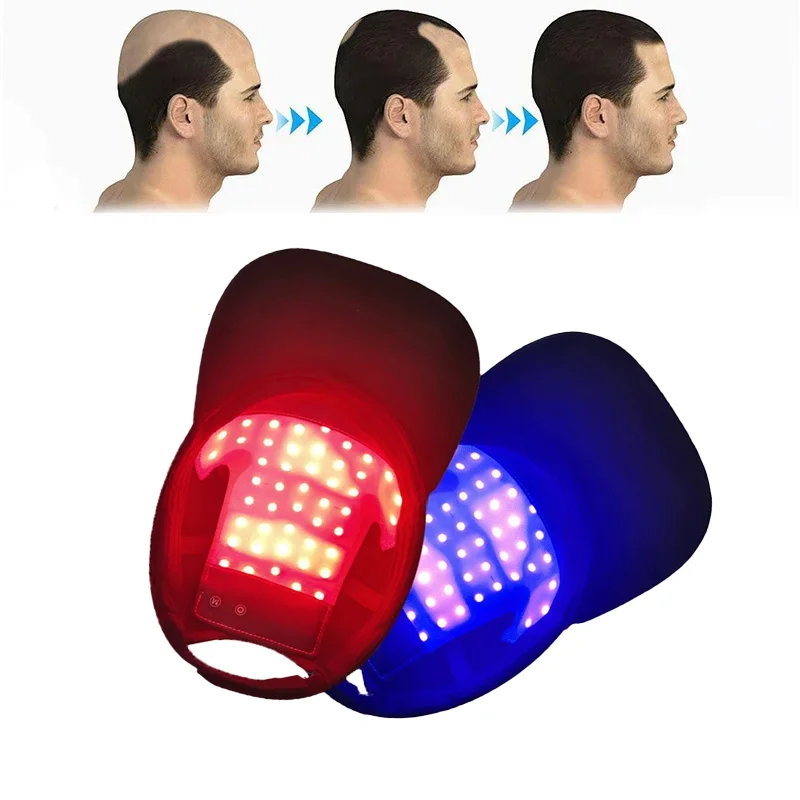 

Red Light LED Therapy Cap Hair Growth Hat Red Infrared Light Therapy Device for Prevent Hair Loss Treatment USB Charging