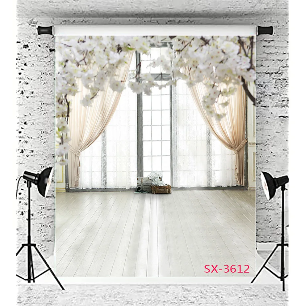 

SHENGYONGBAO Valentine's Wedding Dress Landscape Backdrop Beautiful Flower Wall Background Photography Prop XH-14