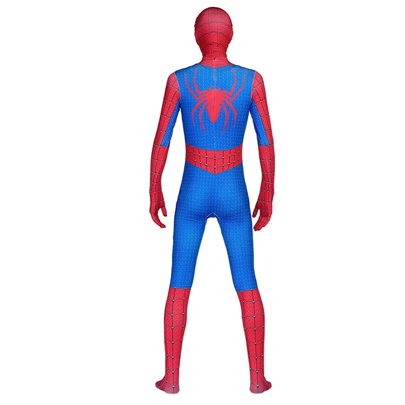 Kids Superhero Spiderman Cosplay Costume Anime The Amazing Spider Man Zentai Bodysuit Jumpsuit Suit Halloween Children Costumes