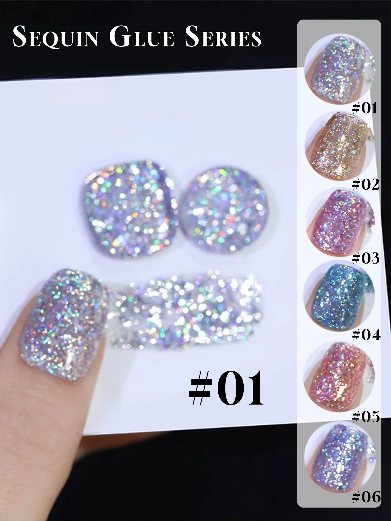 1-6pcs15ml الخريف والشتاء مسمار الليزر بريق هلام مسمار البولندية UV LED علاج عطلة المرأة هدية مسمار الفن لوازم اليومية DIY بها بنفسك